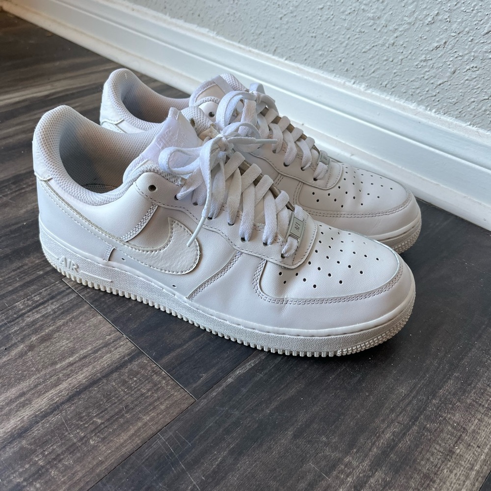 White Air Force Ones AF1